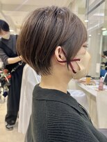 ハピネス 西大寺店(Happiness) ショートカット×ひし形ショートボブ×前髪あり30代40代50代