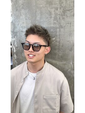 メンズサロン キング 梅田店(Men’s salon K!ng) 波巻きツイストスパイラルパーマ/フェザーパーマ/眉毛/メンズ