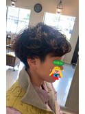 刈り上げパーマ