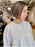 丸みボブ