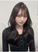 《Kaho》くびれヘア/暗め透明感カラー/韓国/レイヤー