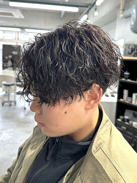エデアンホンテン メンズサロン(EDEAN 本店 （旧：EDEAN 上通）) 波巻きパーマ 熊本メンズサロン MEN"S HAIR ツーブロック