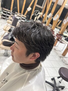 スタンド(STAND) 直毛毛流れパーマ