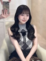 ヴェイナゴヤ(VEYY. nagoya) オリーブグレージュ/韓国/レイヤーカット/ウェーブ/前髪/暗髪