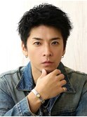 黒髪アクティブショート