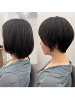 ムー(muu)&nbsp;大人丸みショートボブ【高崎/高崎問屋駅】