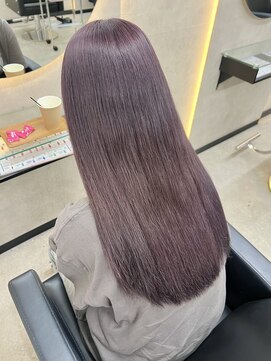 ルノン シェリー(LUNON cheliy) 暗めカラーグランマッシュデザインカラーフェイスフレーミング