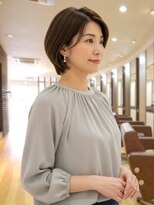 アビエクレール 河内花園(abije claire)&nbsp;洗練大人ボブ【河内花園駅】