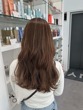 ヘアーアンドメイク ニューヨークニューヨーク 姫路店(Hair&Make NYNY) ロングヘア×ナチュラルハイライト