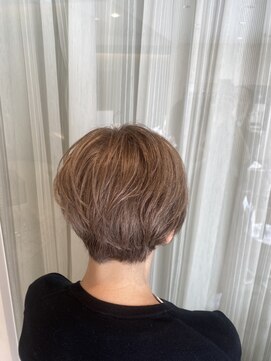 アミリアバイザザ(amiliea by ZA/ZA) ショート/白髪/グレージュ