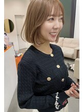 エダメ(EDAME)&nbsp;大人ボブ/内巻きボブ/ベージュ