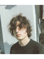 アンヌ&nbsp;ニュアンスマッシュウルフパーマ