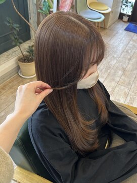 リムアズール 郡山店(Rim Azur) 顔周りレイヤーカット