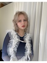 アトリエイトワ(atelier ittowa)&nbsp;着物/大人ガーリー／ダークアッシュ／似合わせカット