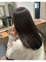 ディコ(Dico)&nbsp;チョコレートカラー＋ストレートヘア