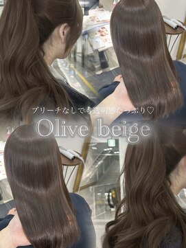 ネクストハラジュク(NEXT HARAJUKU) オリーブベージュ/赤み消しカラー/透明感カラー