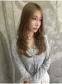 大人韓国レイヤー/モカグレージュ/ハイレイヤー
