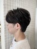 【5・6月/臼井限定】メンズカット+初夏にスッキリ◎炭酸TR ¥5280→¥4300