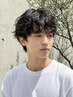 【メンズ限定】カット+ニュアンスパーマ  [市川/men's/ニュアンスパーマ]