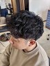 メンズカット+炭酸クイックヘッドスパ　￥7500→6500