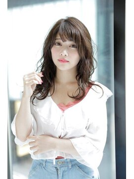 ルルディ バイ アフロディーテ銀座(luludi by APHRODITE) グレージュカラー/シルキーベージュ/斜めバング/銀座/髪質改善