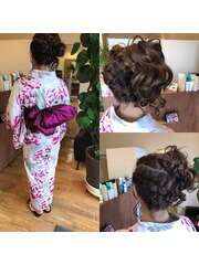 浴衣＆ヘアセット