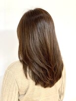 クオリス 赤塚店(QUALIS) 20代30代40代/ ココアブラウン/ ひし形/レイヤー/重ため