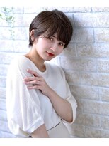 ヘアーアートシフォン 川口東口店(hair art chiffon)&nbsp;ダークアッシュ/着物ヘア/大人ガーリー/似合わせカット