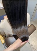 髪質改善ストレート