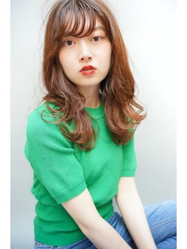 レスピア 銀座中央通り店(Respia) シースルーバング×秋スタイル【銀座／有楽町】30代40代50代