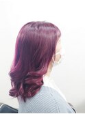 ピンク系ヘアカラー
