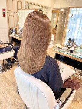 ネオリーブ チロル 横浜西口店(Neolive CiroL.) 酸性ストレートで艶髪。大人の縮毛矯正