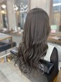 シエル 松山店(CIEL) グレージュ系,透明感で大人っぽさを!巻いてさらに艶っぽく!