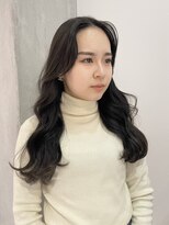 ヨーク(YOKE)&nbsp;【 YOKE 】ロングレイヤー艶髪暗髪ブルージュ小顔韓国