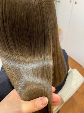 アニュー 北浦和店(ANEW) 《髪質改善》カラーをしててもツヤツヤに