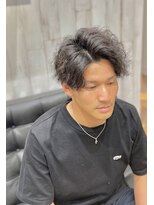 ヨシザワインク プレミアム 横浜 桜木町店(YOSHIZAWA Inc. PREMIUM)&nbsp;メンズアップバングツイスパ