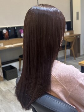 アトリエコア(Atelier Coa) 髪質改善トリートメントミルクティーベージュカラーくびれヘア