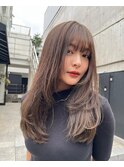 レイヤーカットレイヤーロングロングヘア
