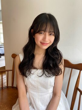 ガーランド (Garland) 大人かわいい小顔レイヤー小顔シースルーバング顔まわりレイヤー