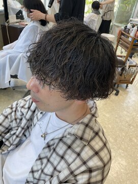 ブランシェ 西松山店 波巻きパーマ