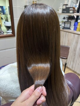 チアー ヘアリラクゼーション(cheer HAIRRELAXATION) 髪質改善トリートメント＋ロングヘア