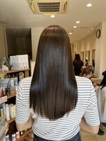 ステラバイケンジ(STELLA by KENJE)&nbsp;大人綺麗ボブ/藤沢/髪質改善縮毛矯正/ショート/脱白髪染め透明感