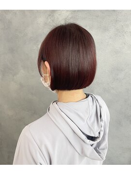 ボルジェ(Bolge) 艶カラー/乾かすだけでまとまるボブ