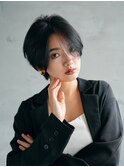 髪質改善＊大人ワンレンショートヘア＊美髪【Zina宮益坂】