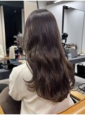 マロンベージュ こっくりブラウン 透明感カラー!