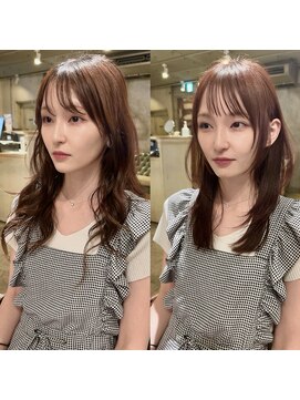 髪質改善と縮毛矯正の専門店 サンティエ(scintiller) 大人綺麗な小顔襟足スッキリショートボブ　30代40代50代