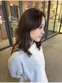 【志免】大人ルーズウェーブ×ミルクブラウン☆山之内