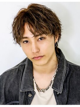 オーシャントーキョーオーバー 渋谷(OCEAN TOKYO OVER) メンズ波巻きツイスパニュアンススパイラルスパイキーショート