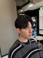 アイズ 海老名(AIZU)&nbsp;フェザーショート　フェザーパーマ　メンズパーマ　海老名　眉毛