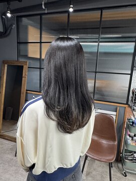 ロフティー 清澄白河(LOFTY) シンプルなのに洗練された透明感カラー／髪質改善トリートメント